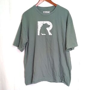 RTIC Outdoors Sage Green Short Sleeve Tshirt Size XX-Large
